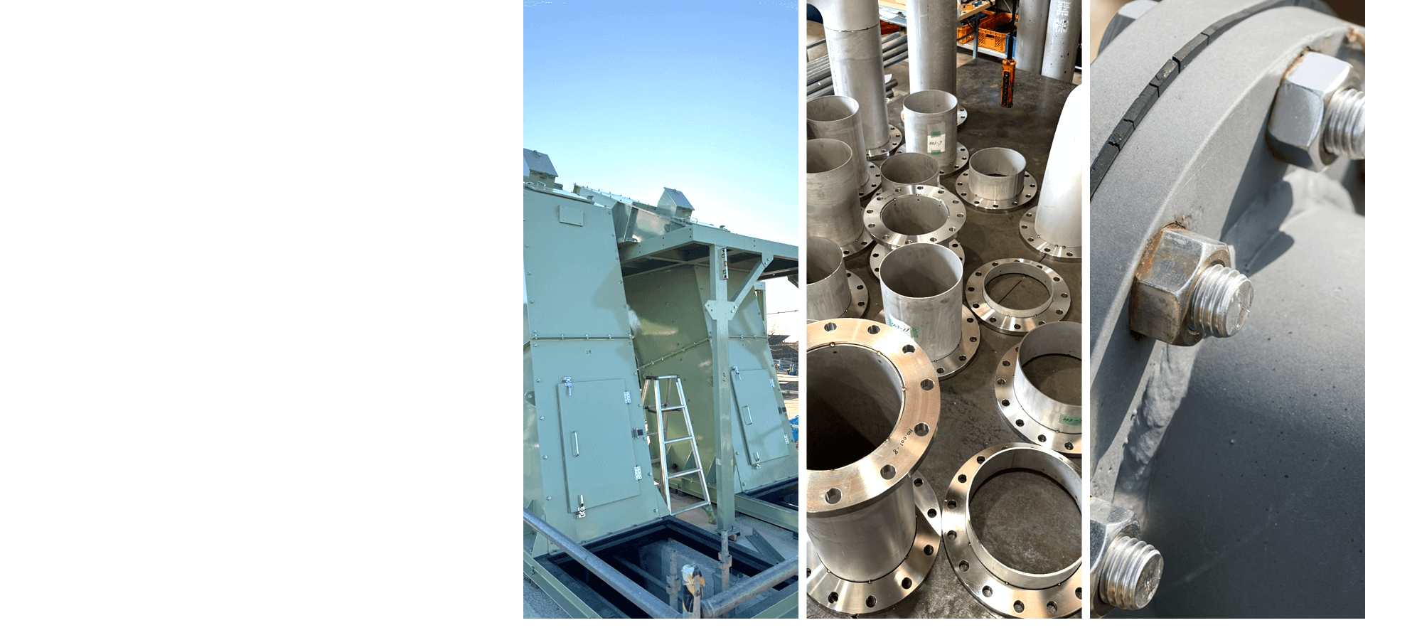 管工事/製缶/機械器具設置 安心な日常を陰で支える施工を。